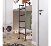 Générique Échelles Droites Robustes pour bibliothèques de dortoirs, échelles d'escalade intérieures et extérieures de 1,2 m, 1,5 m, 1,8 m, 2,2 m, 2,4 m, 2,7 m, avec Support Mural, échelle d'