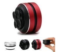 Générique Echo Pod Speaker, Bluetooth Mini Speaker Bone Conduction Portable WirelessSpeaker, Music Player with Suction Cup,Turn Any Surface Into aSpeaker for Bath, Home, Outdoor, Travel (Red)