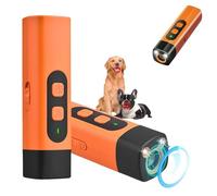 Générique EchoBark B10 Pro - Echo Bark Anti Barking Device, Rechargeable Anti Barking Device with LED Flashlight, Training Tool to Correct Bad Behavior for Dogs (2Pc)
