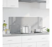 Générique Éclairage de crédence de Cuisine Gris Clair 100x40x0,6 cm en Verre trempé,Maison & Jardin,Arts de la Table & Arts culinaires,Ustensiles & Accessoires de Cuisine,Gris Clair,6.75 KG,42001235