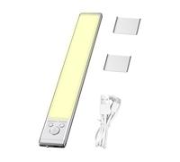Générique Éclairage De Cuisine Sous Placard | Luminaire LED Dimmable - Lampe à Capteur de Mouvement Magnétique - Pour Placard Cuisine Chambre Étagère Comptoir Maison Intérieur Couloir