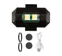 Générique Éclairage De Motocyclette - Éclairage De Signal D'Avertissement Rechargeable,Feux Lumineux à Motocyclettes - Utilisable Pour Camion Scooter Tracteur Voiture SUV En Conduite Sur Route Et Rue