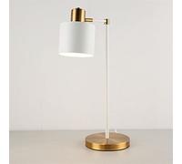 Générique Éclairage de Table nordique lampe de bureau réglable chambre lampe de chevet for salon bureau Table de chevet bibliothèque(White)