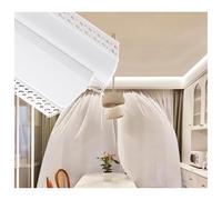 Générique Éclairage indirect de Canal LED en Aluminium Haut/Bas, Cadres de corniche de Profil de moulure de Couronne, diffuseur de Bande Lumineuse décorative for Plafond Mural de Salon(L,2 Meter)