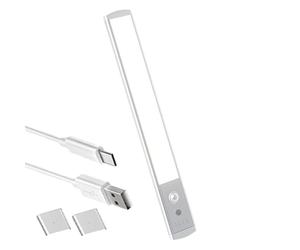 Générique Éclairage LED Sous Meuble | Barre Lumineuse LED sans Fil sous Meuble - Lampe Rechargeable Aimantée Pour Étagère Couloir Cuisine Mur Bureau Chambre Séjour Escalier