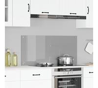 Générique Éclairage pour crédence de Cuisine Gris Clair 110x50x0,6 cm en Verre trempé,Ustensiles & Accessoires de Cuisine,9.25KG-42001305