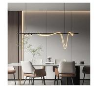 Générique Éclairage Suspendu, Bandes Lumineuses LED minimalistes Modernes, suspensions, Spots de Haute qualité, luminaires for îlot de Salle à Manger(150CM)