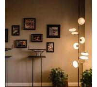 Générique Éclairage suspendu, Lampadaire design, lampe sur pied for salon, d'angle(White Light)