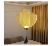 Générique Éclairage Suspendu, Lampe de Salon de Luxe Nordic Light, Design néerlandais, Suspension créative for Chambre à Coucher, Duplex postmoderne, Restaurant, escalier(D45CM All Gold)