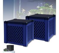 Générique Eco-Aquarium Water Trough Purifier Cube, Horse Water Trough Purifier Cube, Activated Carbon Livestock Waters Purifiers, for Fish Tanks, Horse Troughs, Ponds & Livestock Tanks (2PCS)