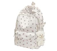Générique École sacs à dos mignons, avec conception de fraises, 30x18x43cm, grand sac de rangement de pack, sac à dos esthétique, matériel d'étude, pour les adolescents filles anniversaire