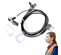Générique Écouteur pour Talkie-walkie,écouteurs pour Talkie-walkie, Écouteur pour avec, Tube Acoustique caché, écouteur walkie pour Accessoires de de sécurité Portables