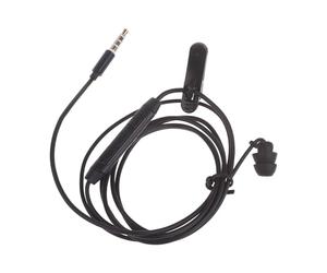 Générique Écouteur Simple Face avec Microphone dans l ' Oreille stéréo écouteur Mono, écouteurs Un côté, Prises 3, 5 mm, écouteurs à Isolation sonore en métal avec Microphone