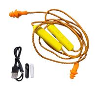 Générique Écouteurs avec Bouchon d'oreille - Écouteurs Tour De Cou | Écouturs À Isolation Phonique pour La Protection Auditive, Casque De Basse Profonde Rechargeable Étanche IPX5 pour La Construction