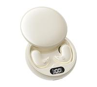 Générique Écouteurs De Sommeil À Dents Bleues, Conception De Blocage du Bruit, 6,2x6.2x3cm, Écouteurs De Sommeil Invisibles, Ultra-Minces sans Fil, Rechargeables, pour Voyager en Gym