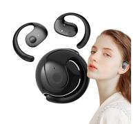 Générique Écouteurs de Traduction - Conception à Oreille Ouverte de 2,05 Pouces | Casque sans Fil - PC ABS avec réduction du Bruit, écouteurs Suspendus pour Traduction en Temps réel, appels musicaux,