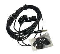 Générique Écouteurs Extra Longs - dans Les écouteurs de l'oreille, Cordon Long | Buds Audio câblés de 3 mètres avec Microphone | Moniteur Portable avec Un écouteur avec Un Son Clair pour Le Streaming