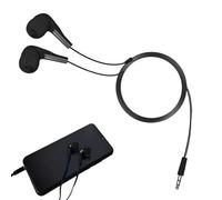 Générique Écouteurs Filaires - Prise Jack 3,5 mm | Intra-auriculaire Confortable et Durable | Casque Audio pour École Femmes Ordinateur Portable