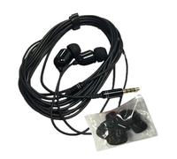 Générique Écouteurs Intra-Auriculaires À Cordon Long - 3 Mètres, Clear Bass | Casque Filaire Antibruit avec, Oreillettes Stéréo pour Karaoké en Réseau, Enregistrement PC Et L'Usage Studio Musique