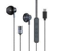 Générique Écouteurs Intra-Auriculaires avec Son karaoké intégré, Black | Carte son karaoké intégrée, options d ' écoute directe de type C et sans fil, intra-auriculaire pour le chant