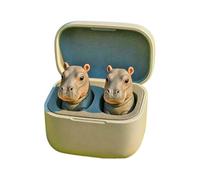 Générique Écouteurs Intra-Auriculaires en Forme de Grenouille, écouteurs Bluetooth sans Fil avec étui de Chargement, Basses Profondes, réduction du Bruit, étanchéité IPX4 (03#)