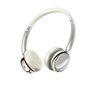 Générique Écouteurs sans Fil Bluetooth 5.4, antibruit, Casque Supra-auriculaire Haute résolution avec Micro(Titanium Gold)