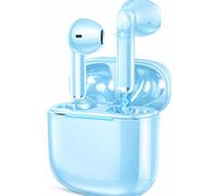 Générique Écouteurs sans Fil Bluetooth 5.4 avec réduction de Bruit, IPX7 Écouteurs Étanches Sportifs, 3D Stéréo HiFi, Microphone intégré, 50hrs Playtime,Écouteurs jumelés (Bleu)