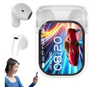 Générique Écouteurs sans Fil Bluetooth 5.4, Traduction IA en Temps réel, écran Tactile LCD pour 134 Langues et Accents, réduction du Bruit, Son stéréo Hi-FI pour Le Sport