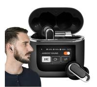 Générique Écouteurs sans Fil - Écouteurs À Suppression De Bruit Étanche À Écran Tactile Intelligent | Écouters De Sport sans Fil À Affichage LED, avec Étui De Chargement, pour La Course À Pied, Le Cy