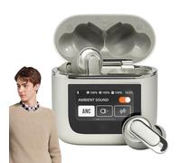 Générique Écouteurs sans Fil - Écouteurs À Suppression De Bruit Étanche À Écran Tactile Intelligent | Écouters De Sport sans Fil À Affichage LED, avec Étui De Chargement, pour La Course À Pied, Le Cy