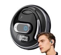 Générique Écouteurs sans Fil - Écouteurs Running Fixation Oreille - Autonomie Prolongée Réduction de Bruit pour Sport Voyage Jeu Motocycle