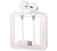 Générique Écouteurs USB C / 3, 5 mm de Long de 1, 2 m avec Cordon de Son stéréo HiFi, écouteurs filaires Demi-Intra-Auriculaires pour Jeux, Musique, écouteurs avec Microphone