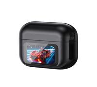 Générique Écouteurs XG42 À Clip avec Écran Couleur, Casque Audio Open-Ear sans Fil avec IA pour Course, Sport, Fitness - Noir/Blanc (PC+ABS)