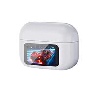 Générique Écouteurs XG42 À Clip avec Écran Couleur, Casque Audio Open-Ear sans Fil avec IA pour Course, Sport, Fitness - Noir/Blanc (PC+ABS)