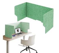 Générique Écran De Séparation De Bureau, Panneau De Séparation De Bureau en Forme De U, Réduit Le Bruit Environnemental Et L'écho for Réduire Le Bruit chez Les Étudiants(Green,60cm)
