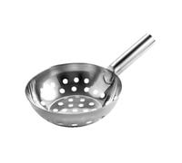 Générique Écumoire à Maille Fine Passoire Louche Égouttoir Cuillère Perforée Acier Inoxydable Contrôle Facile Adaptée pour Cuisson à La Poêle Friteuse Potage Pâ, Style B