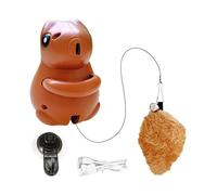 Générique Écureuil Jouet Chat, Jouet Chat écureuil,Jouets de Chat électroniques sautant - Teaser INTERATIVE Pet, HANDABLE avec Prendre DE Suction, FOURNIR Pet pour Le Play TRACINE RELARED RELAGEMENT