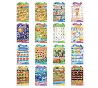 Générique Educational Posters, Classroom Learning Charts, Kids Alphabet Poster, Kindergarten Wall Decor, Multiplication Chart, Shapes And Colors Poster, Days Of The Week Chart, World Map Poster,