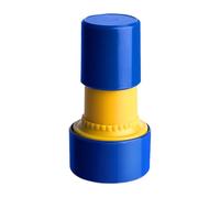 Générique Educational Stamper - Math Learning Mark, Schedule Pattern Press, Handheld Graphic Maker, Primary Skill Development, School Supply Accessory, Large Blue Handle Scrapbook Birthday Holiday