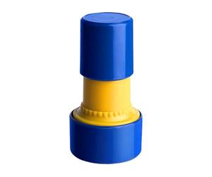 Générique Educational Stamper - Math Learning Mark, Schedule Pattern Press, Handheld Graphic Maker, Primary Skill Development, School Supply Accessory, Large Blue Handle Scrapbook Birthday Holiday