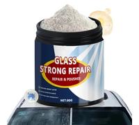 Générique Efface-Rayures pour Verre De Pare-Brise - Poudre Réparatrice Vitres 80 Grammes | Polissage De Vitres D'Automobiles,pour Les Lunettes, Miroir, Montre, phares, marbre, métal et Douche