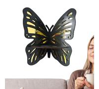 Générique Égard Mural d'angle - Décor De Maternelle De Papillons | Étagère Murale pour La Chambre des | Décoration Créative pour La Chambre des | Étagère De Papillon comme Espace De Stockage Et