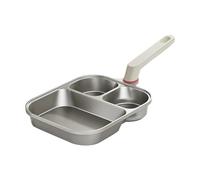 Générique Egg Pans - Frying Pan Skillet for Omelette, Frying Pot with Even Heating, Multi-Purpose Nonstick Cookware for Dosa, Arepas, Tortilla, Sandwich, SIlver, 9.65x8.07x1.5 Inches