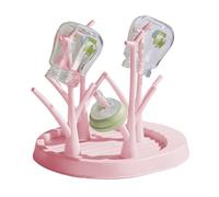 Générique Egoutte Biberons Arbre 26x23cm, Séchoir À Bibelots en Forme d'arbre, Égouttoir À Biberons Démontable avec Base Anti-Dérapante, PP Alimentaire, pour Tétines Et Petit Matériel