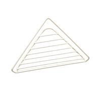 Générique Égouttoir de Vaisselle d'Angle Range-éponge triangulaire en acier | Porte-Assiettes d'Évier d'Angle pour Placard Armoire Tiroir Plan de Travail Comptoir RV