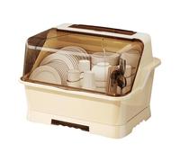 Générique Égouttoir d'évier - Support de Rangement pour égouttoir à Vaisselle 36x29x29 cm, Niveau Compact Peu encombrant, Petite Base avec Un Poids de 850 g, Moulage en polymère PP imperméable Rigide