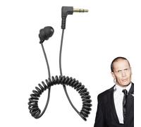 Générique Einseitiger 3,5-mm-Kopfhörer, Kopfhörer-Ohrhörer Mit Kabel,Federkopfhörer Mit Kabxel - 3,5-mm-Stecker-Stereo-Ohrhörer, Kabelgebundenes Headset, Sport-Ohrhörxer Zum Fahren, Arbeiten