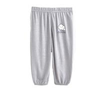 Générique éLastique Pantalon Enfant Pantalons d'extérieur pour Filles,imprimés,Fins,Respirants,pour garçons,été(Grey,18-24 Mois)