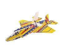 Générique Electric Airplane Toy - Rechargeable Throwing Foam Plane | Glider Plane with Function | Model Airplane Electric Birthday Christmas New Year Gift for 7-14 Years Old Boys Girls Kids Party