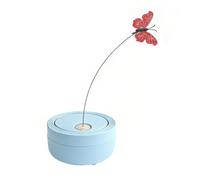 Générique Electric Cat Teaser - USB Rechargeable Teasing Wand, Butterfly Interactive Toy with Motion, Fun Play Activity for Kittens and Adult Cats, Exercise and Boredom Relief for Home Indoor Use